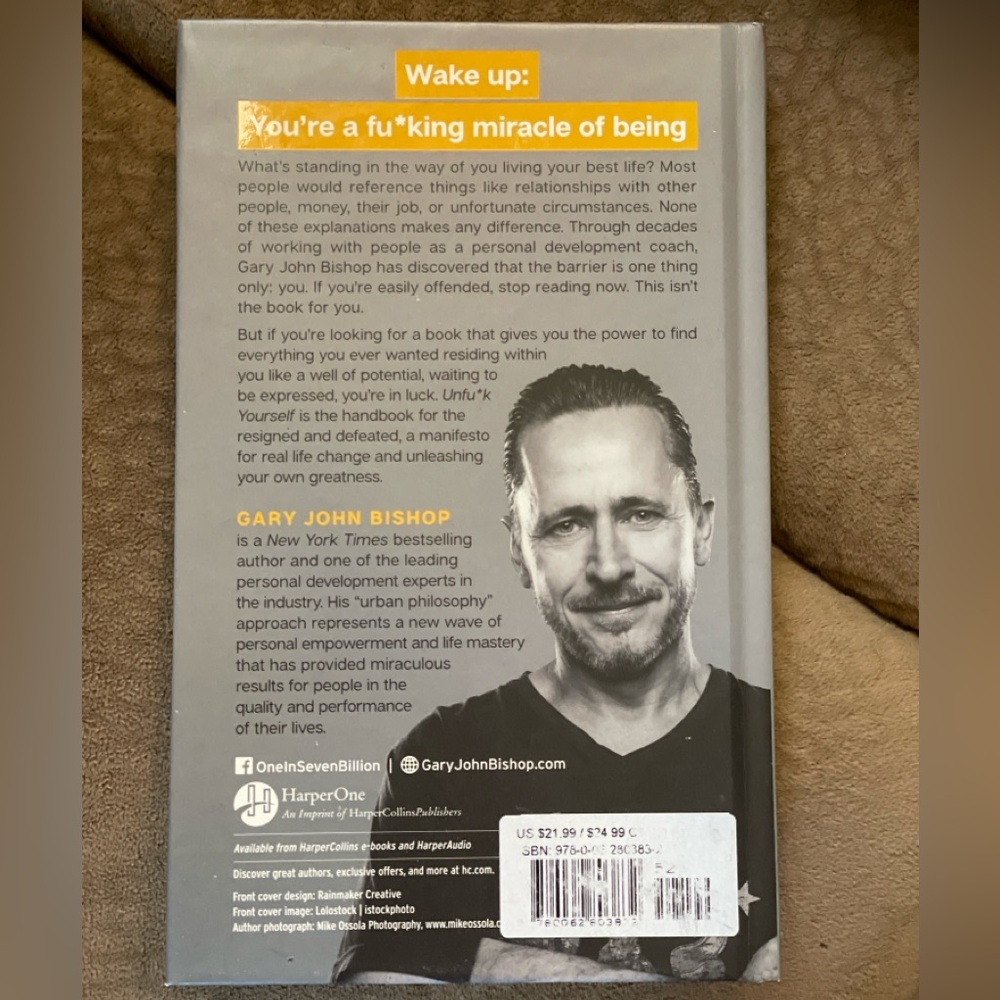 Self Help Motivational Book - UN FU*K YOURSELF - Picture 4 of 8